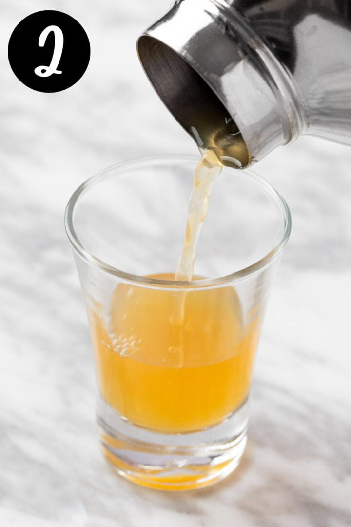 Alabama Slammer Shot - The Littlest Crumb