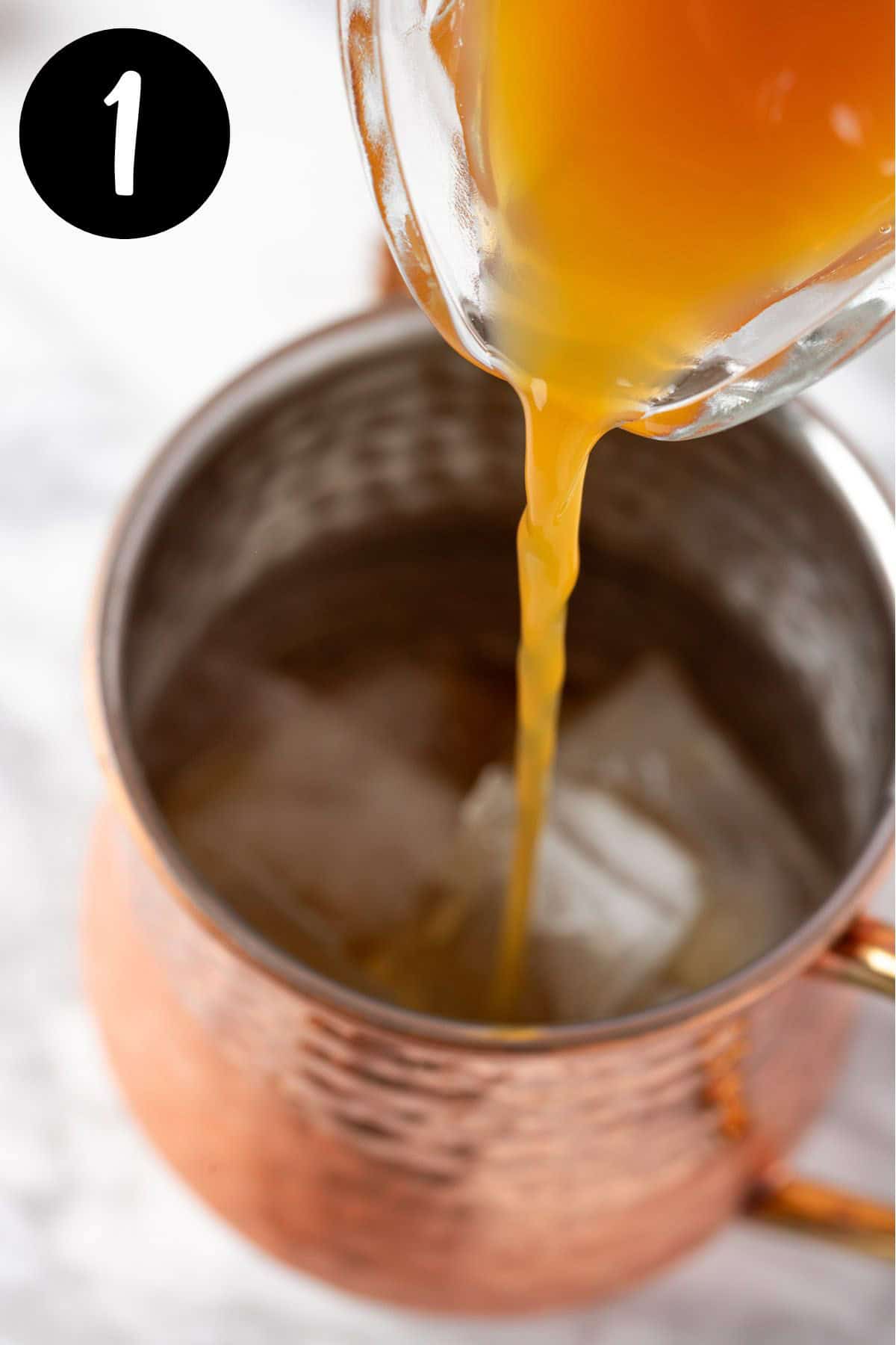 A process photo illustrating step 1.