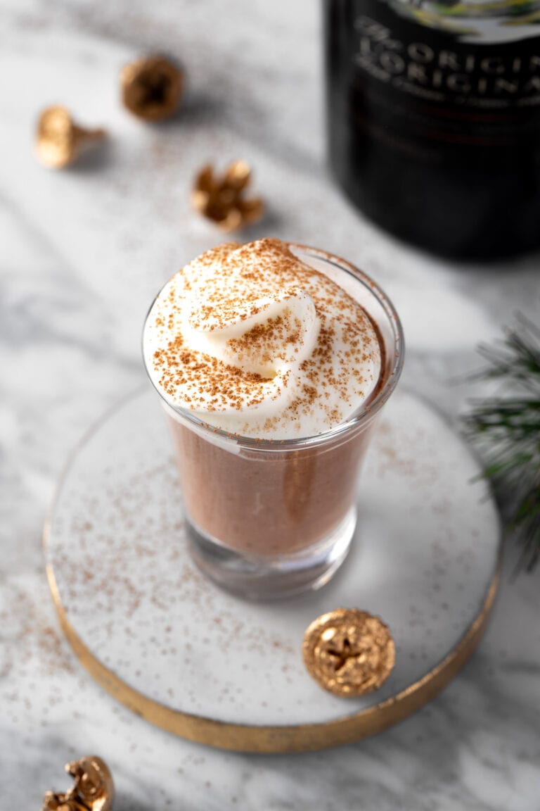 Baileys Pudding Shots - The Littlest Crumb