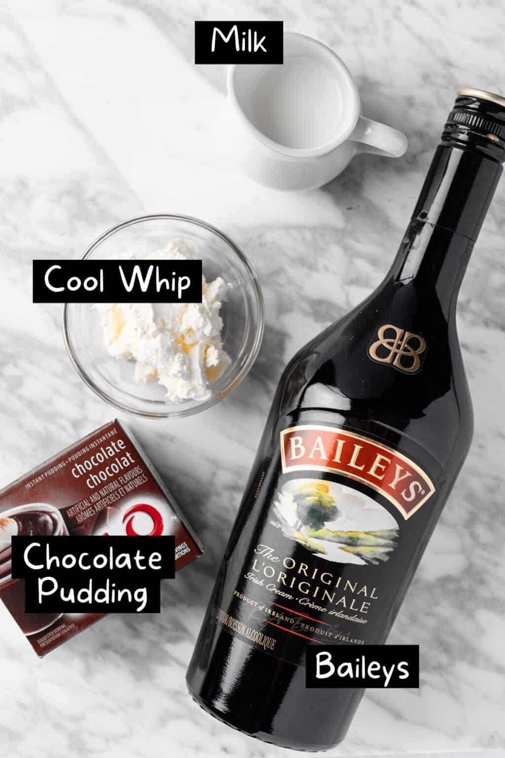 Baileys Pudding Shots - The Littlest Crumb
