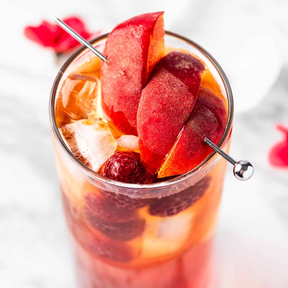 Peach iced tea recipe