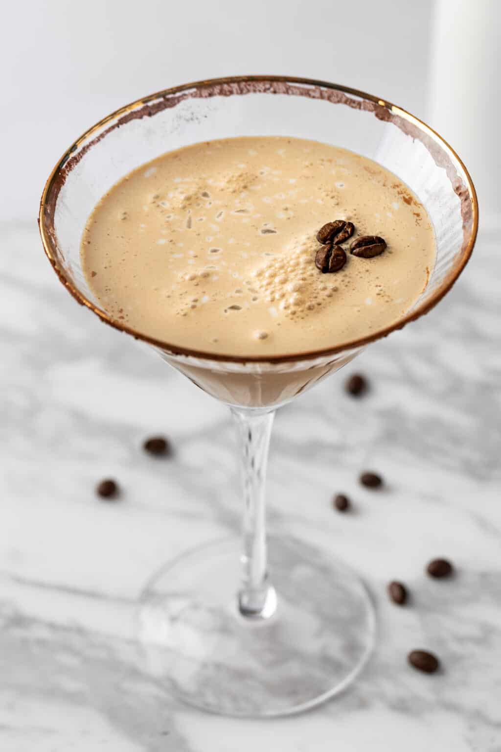 Espresso Martini Mocktail - The Littlest Crumb