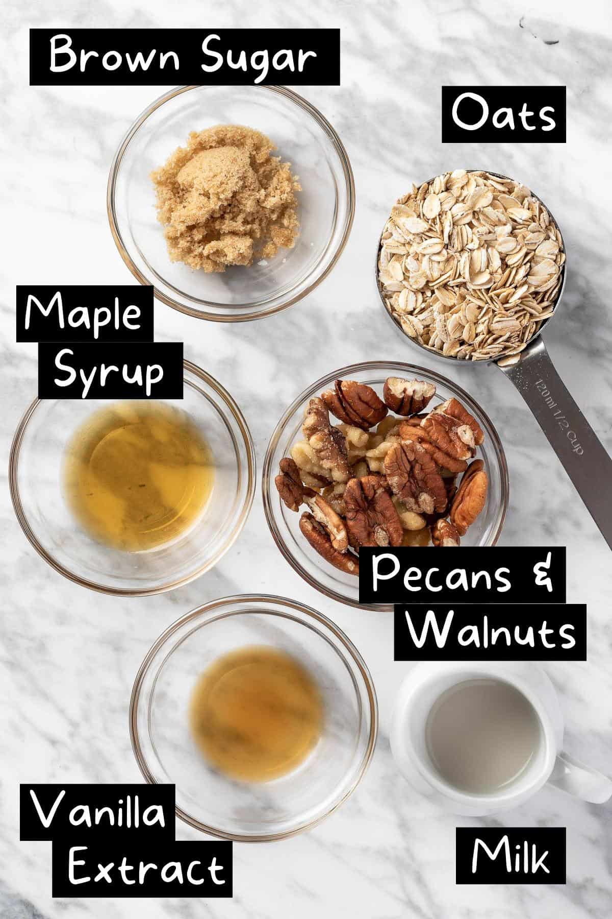 Maple Brown Sugar Overnight Oats - Modest Munchies