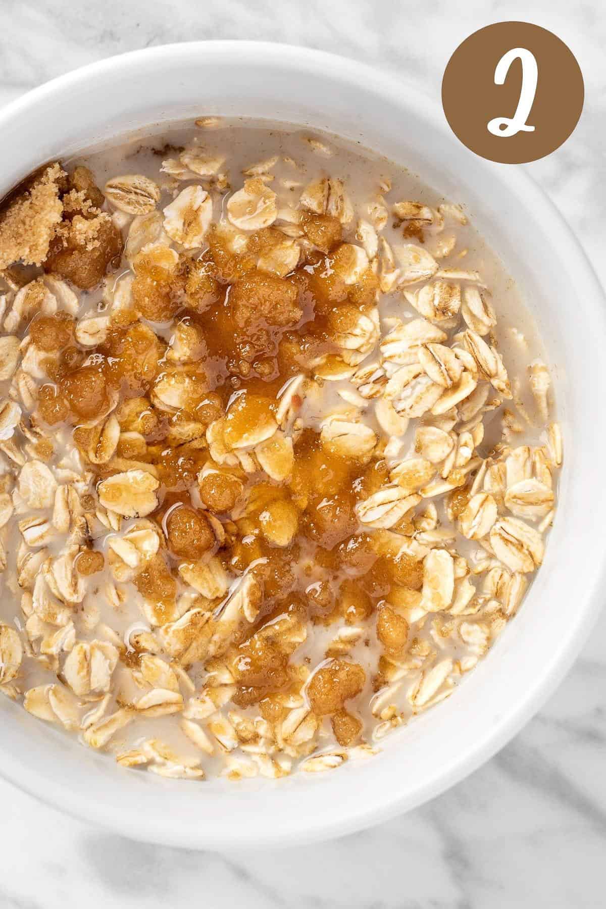 Maple Brown Sugar Overnight Oats - Modest Munchies