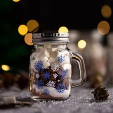 Mason Jar Hot Chocolate (Easy DIY Christmas Gift) - The Littlest Crumb