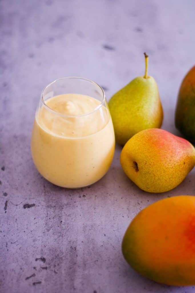 Pear Mango Smoothie - The Littlest Crumb