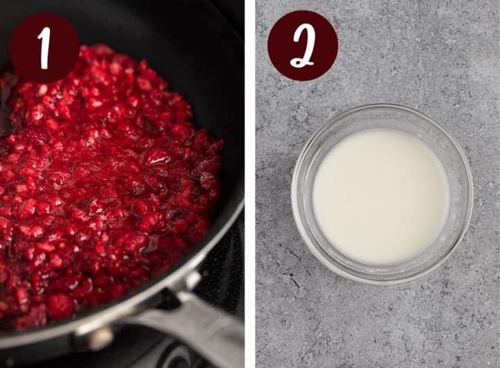 Raspberry Cupcake Filling - The Littlest Crumb