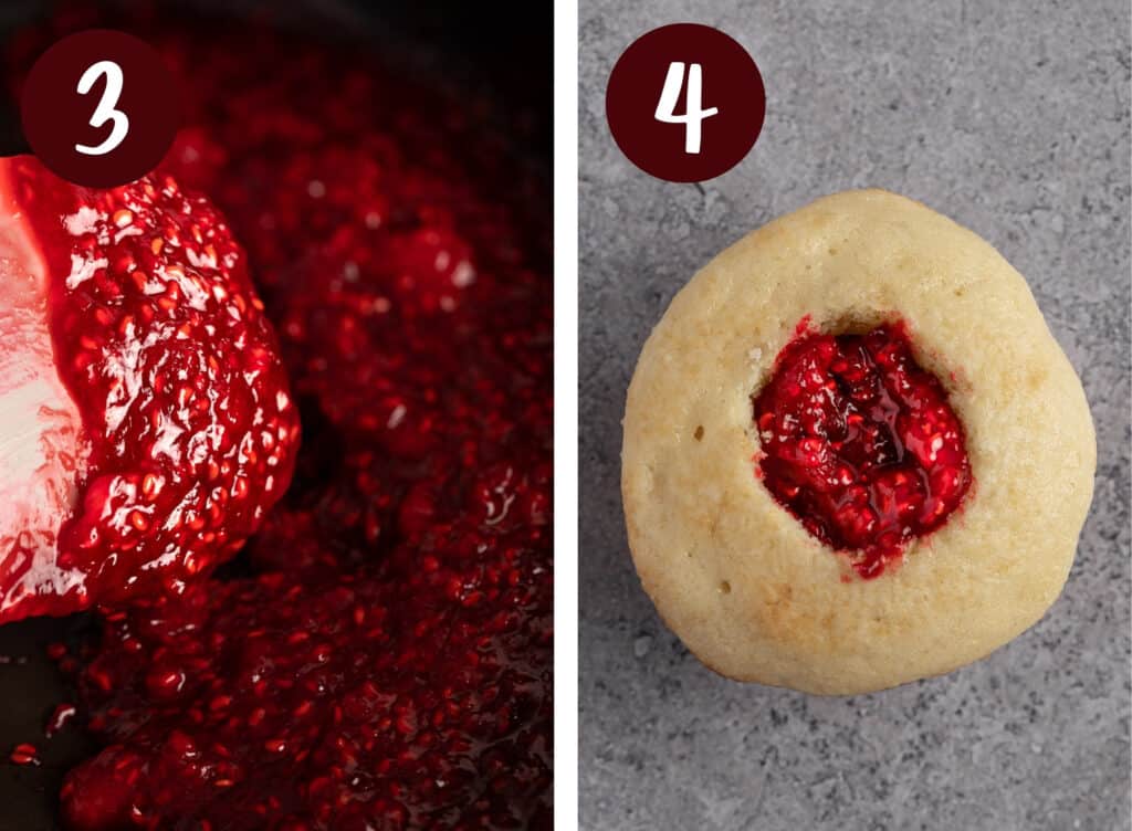 Raspberry Cupcake Filling - The Littlest Crumb