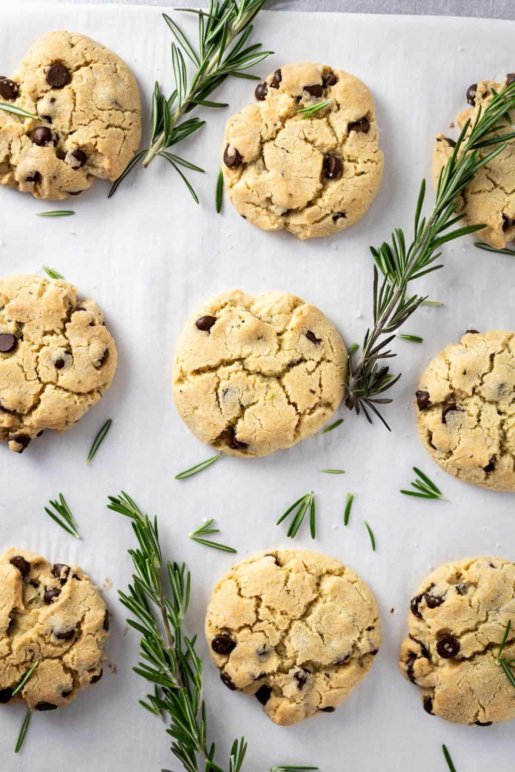 rosemary chocolate chip cookies