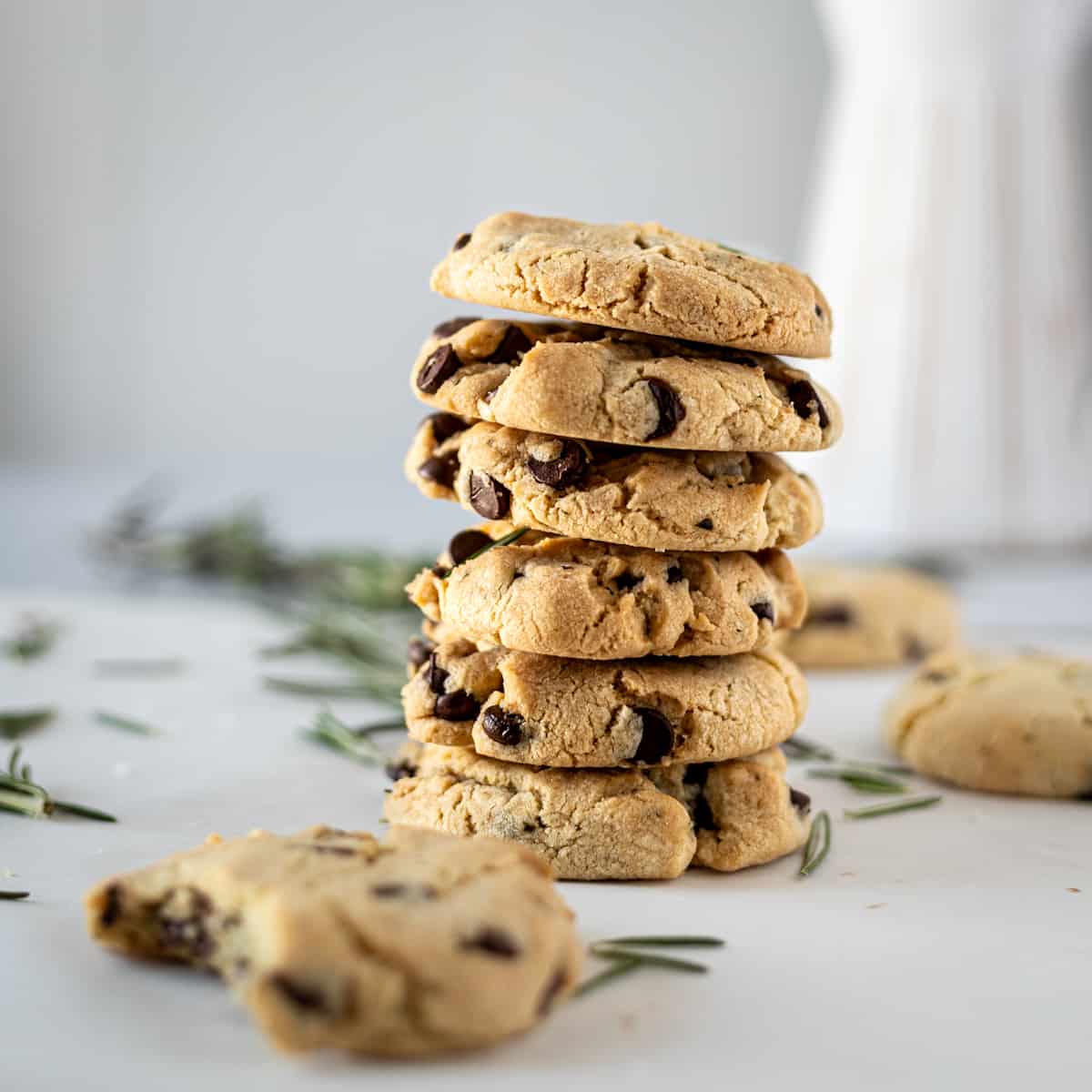 Rosemary Chocolate Chip Cookies  