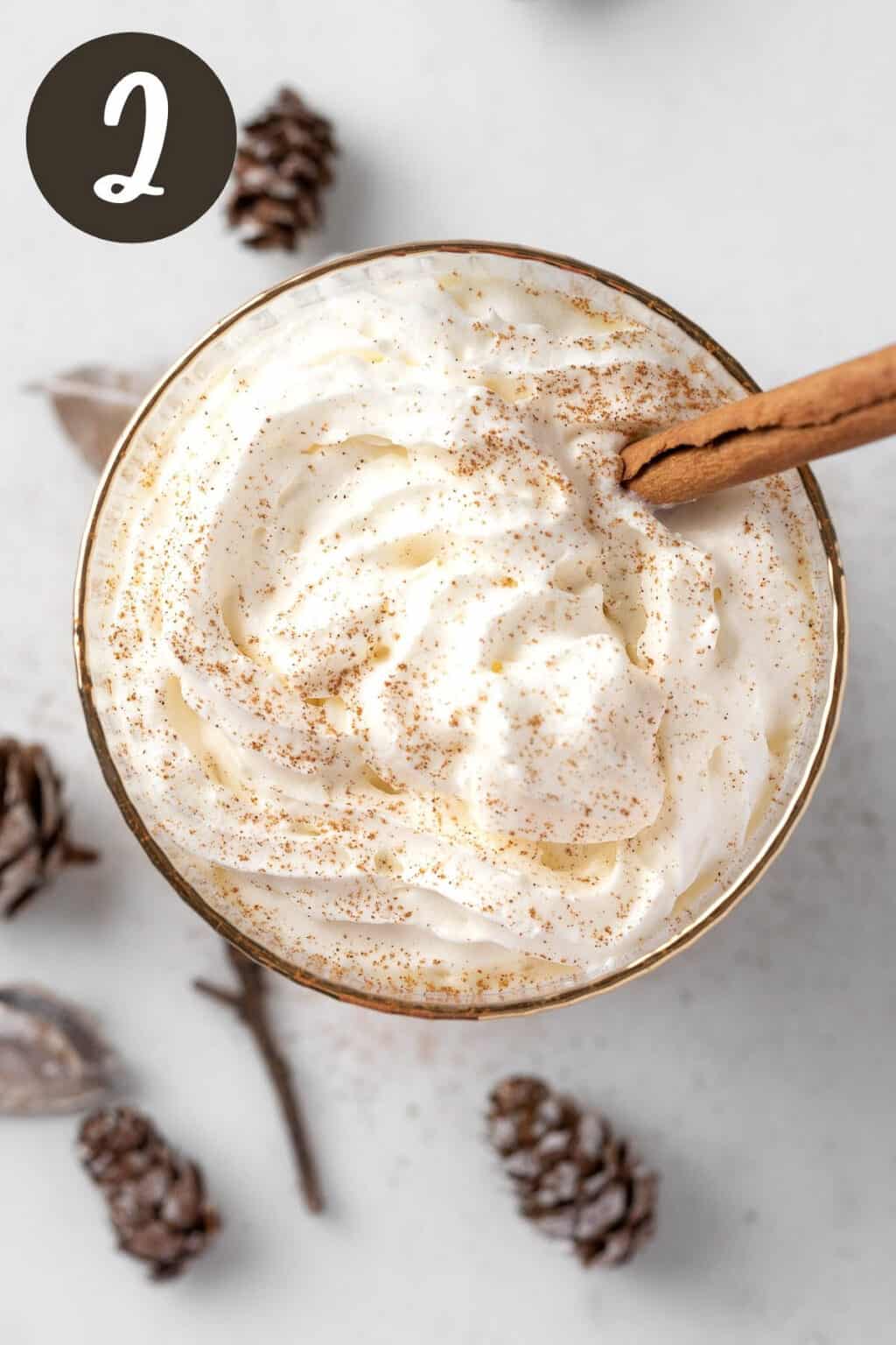 RumChata Eggnog Cocktail The Littlest Crumb