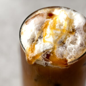 Salted Caramel Cold Foam - The Littlest Crumb