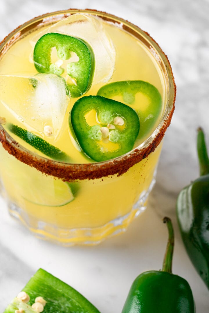 Spicy Margarita Mocktail - The Littlest Crumb