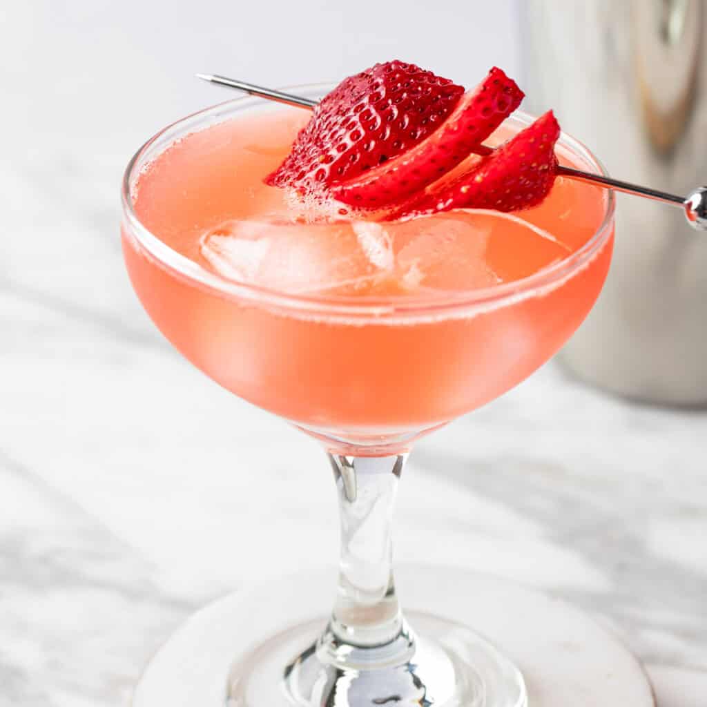 Strawberry Daiquiri On The Rocks The Littlest Crumb