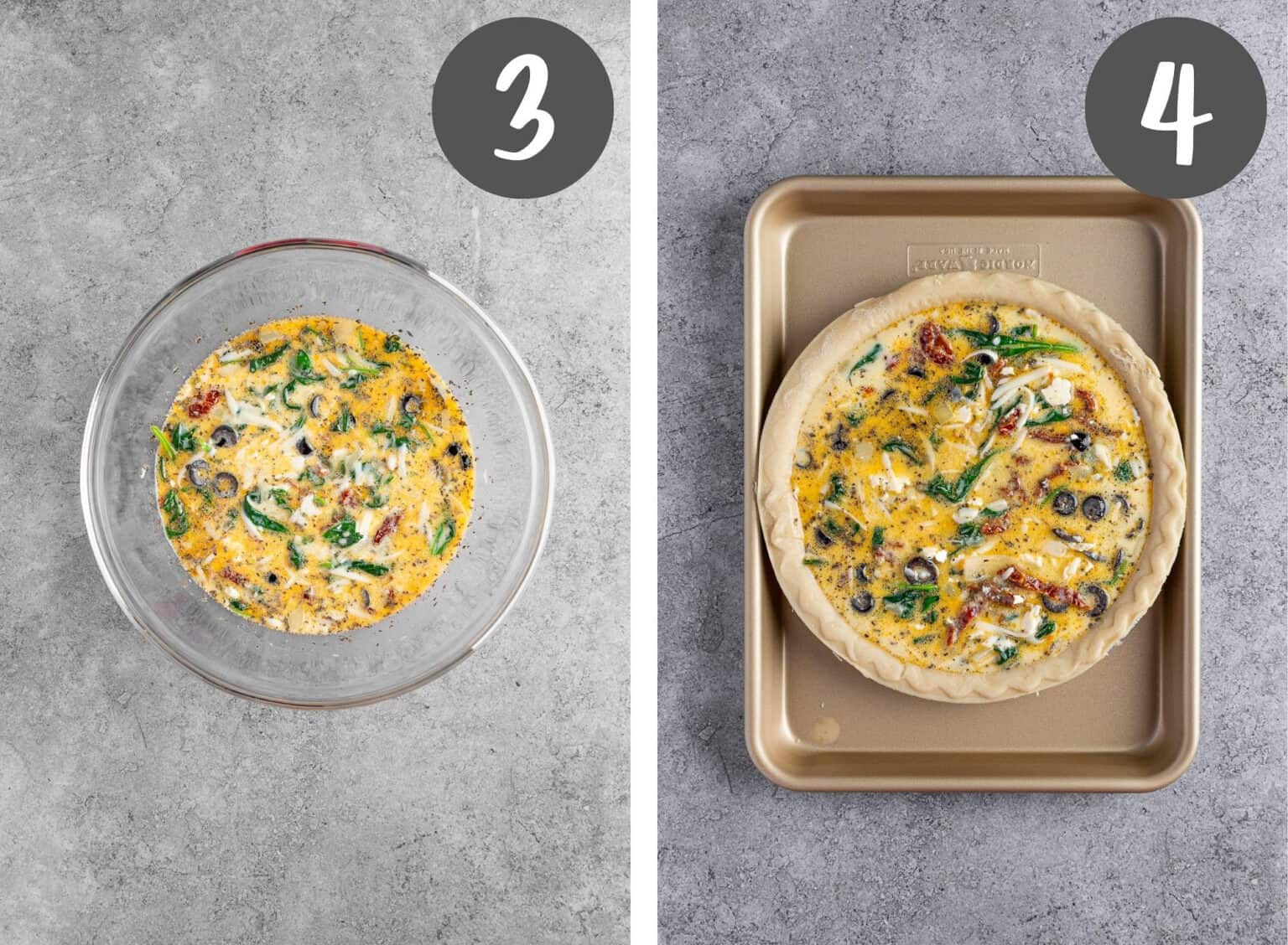 SunDried Tomato Quiche The Littlest Crumb