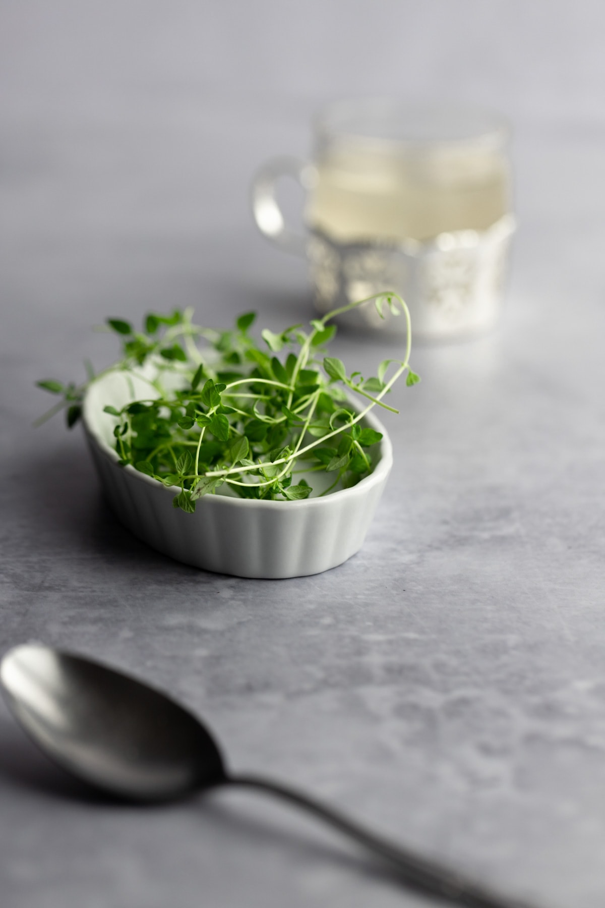 Thyme Simple Syrup The Littlest Crumb