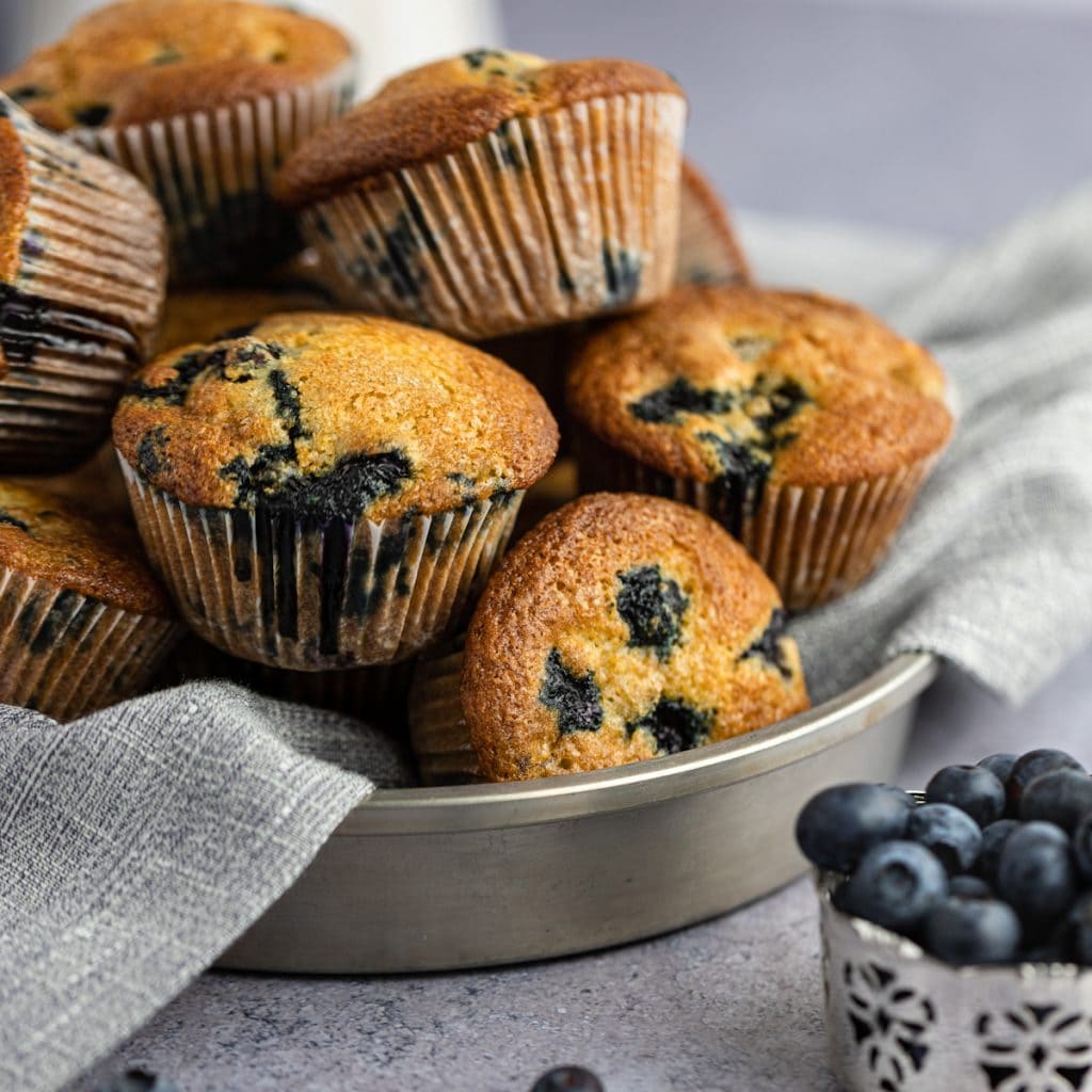 Almond Flour Raspberry Muffins (GlutenFree) The Littlest Crumb